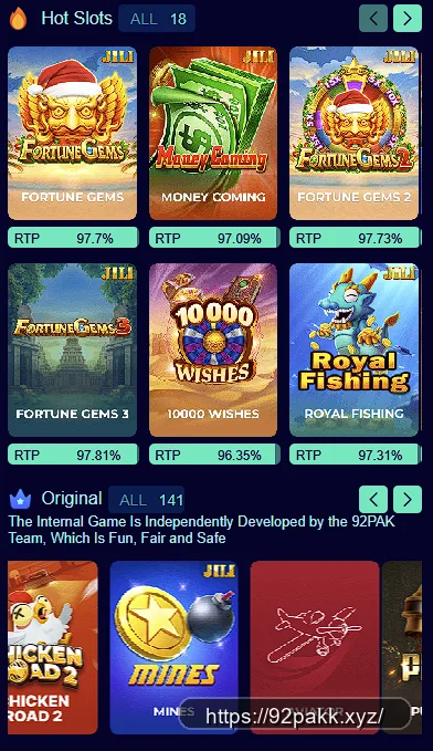 Chicken Road 2 slot game on 92PAK